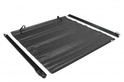 Lund 2019 Ford Ranger (5ft Bed) Genesis Roll Up Tonneau Cover - Black - Mammoth Racing -