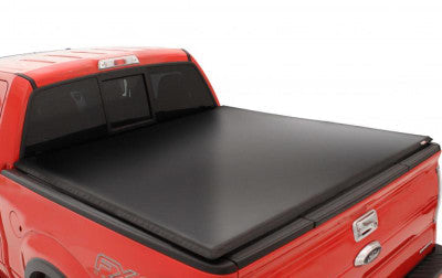 Lund 05-15 Toyota Tacoma (5ft. Bed) Genesis Tri-Fold Tonneau Cover - Black - Mammoth Racing -