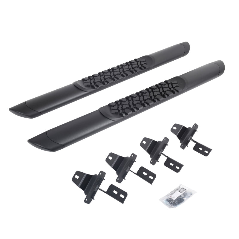 Go Rhino 07-18 Jeep Wrangler JK Vertex V3 - Sidestep + Brkts - Mammoth Racing -