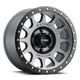 Method Mr305 NV 17x8.5 / 0mm Offset / 5x5 BP / 94mm CB / Titanium - Matte Black Lip Wheel - Mammoth Racing -
