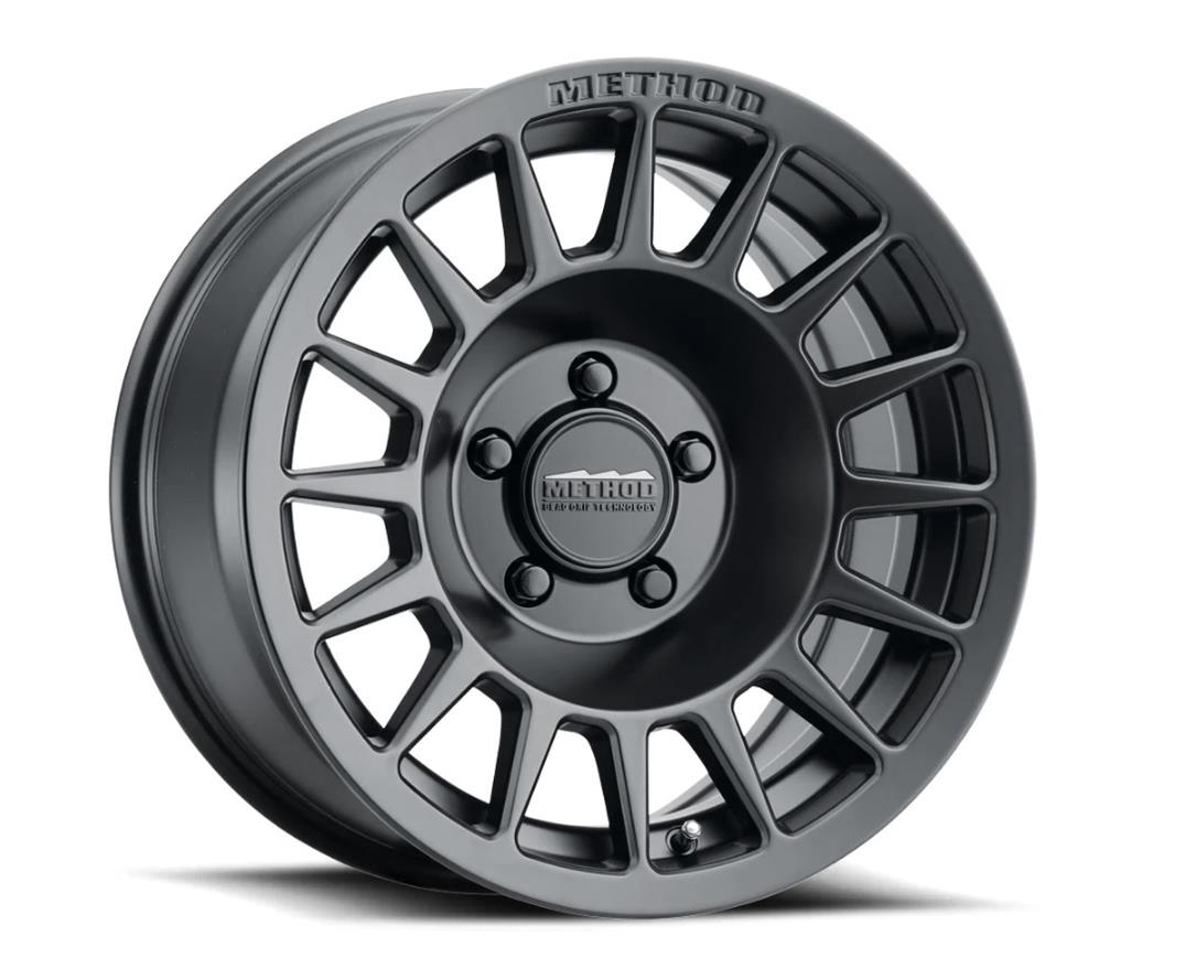 Method Mr707 Bead Grip 17x8.5 +38mm Offset 5x108 BP 63.4mm CB 4.72in BS Matte Black Wheel - Mammoth Racing -