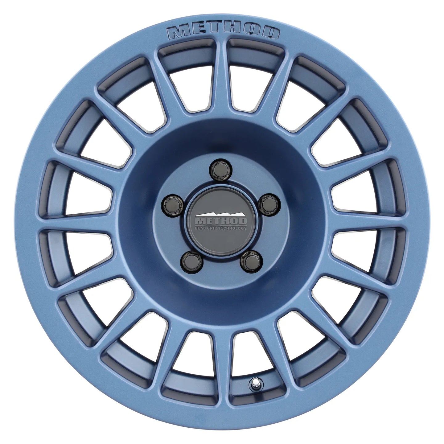 Method Mr707 Bead Grip 17x8.5 0mm Offset 5x5 BP 71.5mm CB 4.72in BS Bahia Blue Wheel - Mammoth Racing -