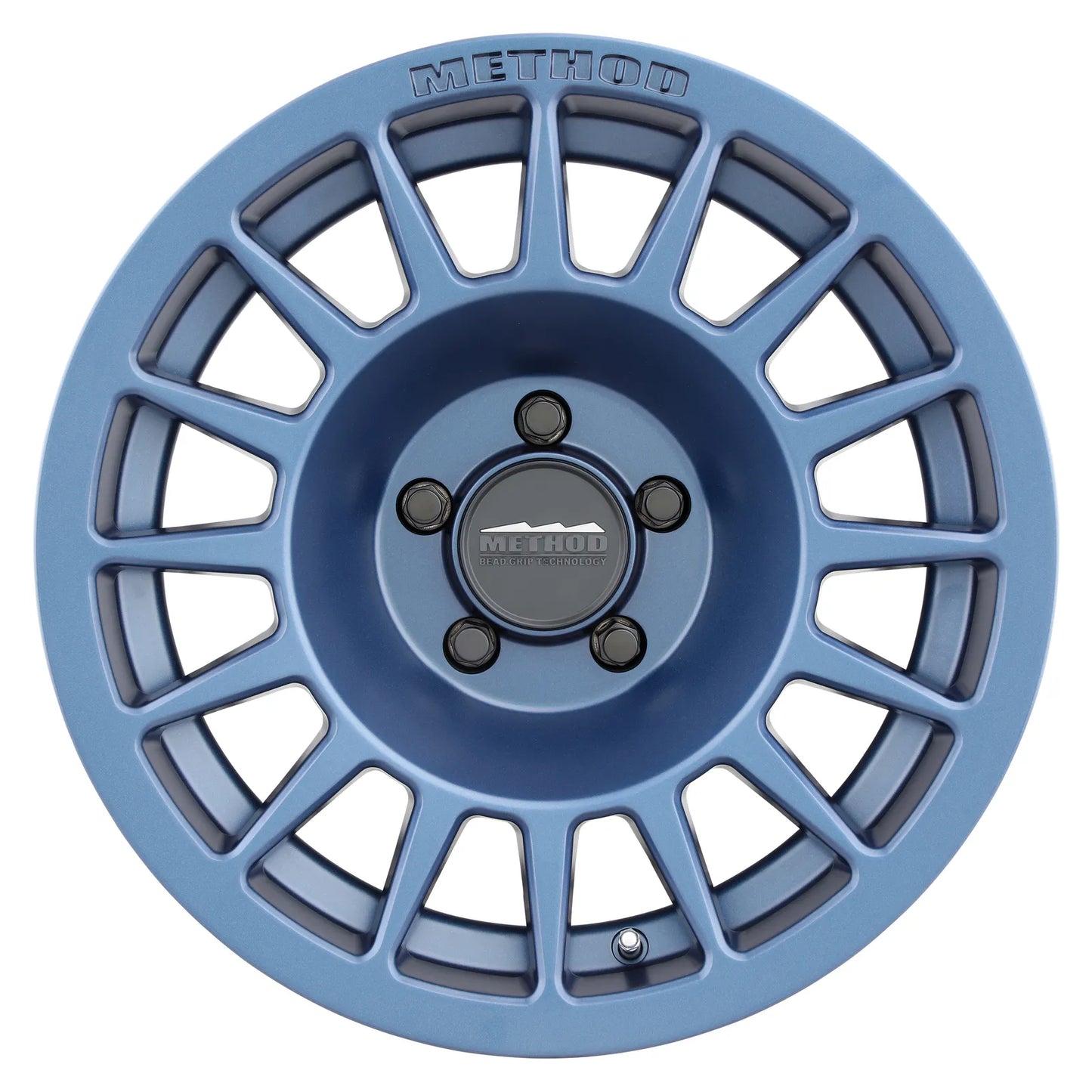 Method Mr707 Bead Grip 17x8.5 0mm Offset 5x5 BP 71.5mm CB 4.72in BS Bahia Blue Wheel - Mammoth Racing -