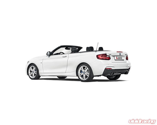 Akrapovic 16-17 BMW M240i (F22 F23) Evolution Line Cat Back (SS) w/ Carbon Tips (Req. Link Pipe)