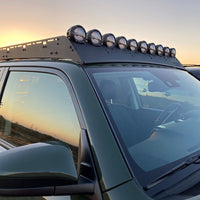 Roof Racks MOD 42" Light BAR Visor, 4runner, Black - My Store