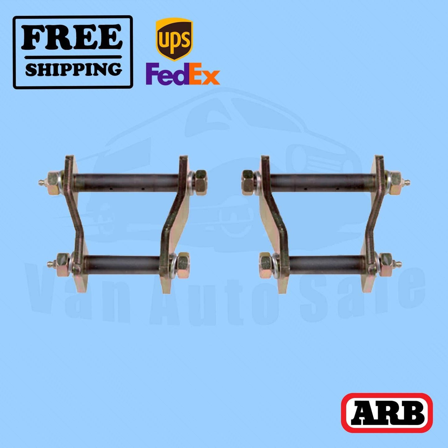 ARB Greasable Shackle Kit Yj - My Store