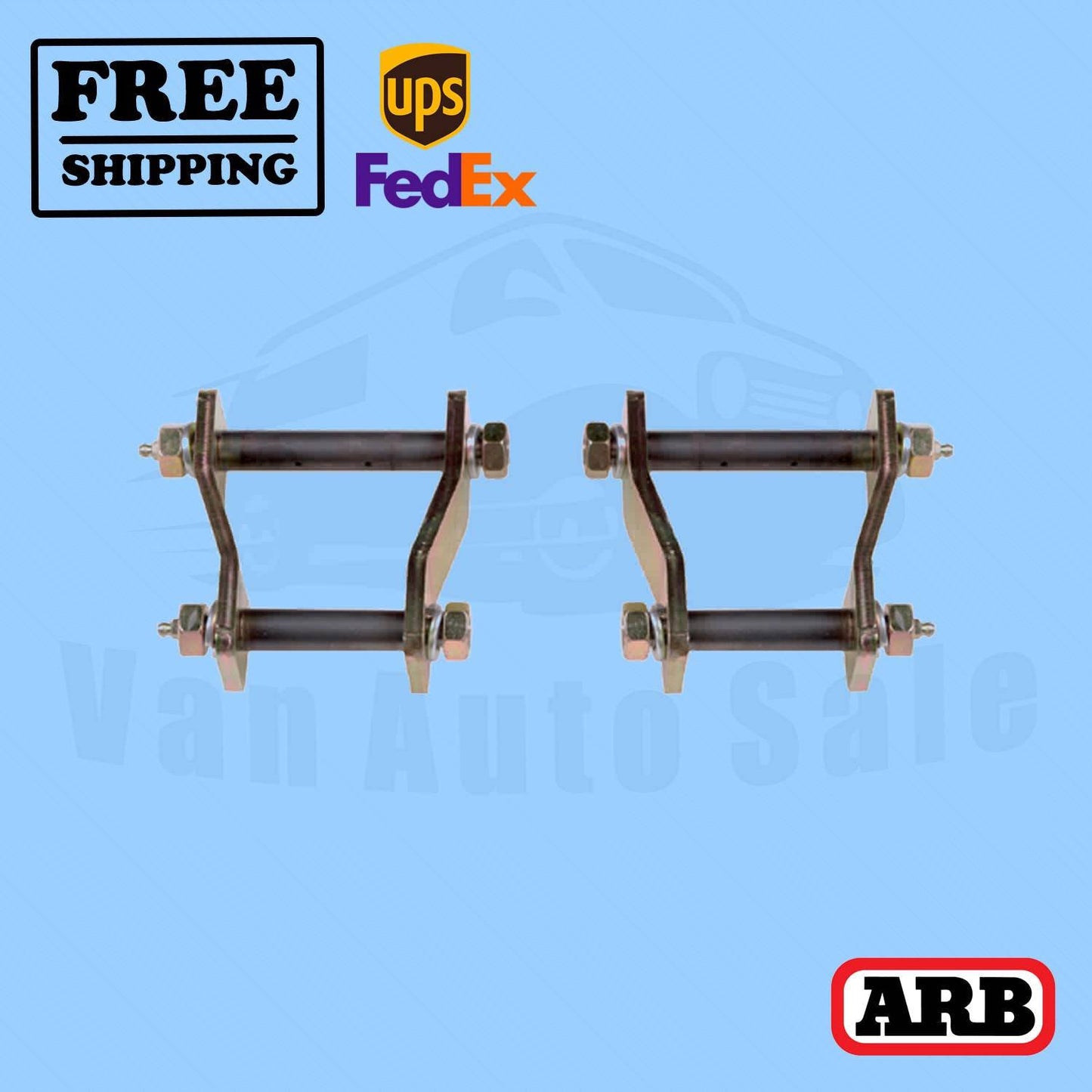 ARB Greasable Shackle Kit Rear 40/60/75 - My Store