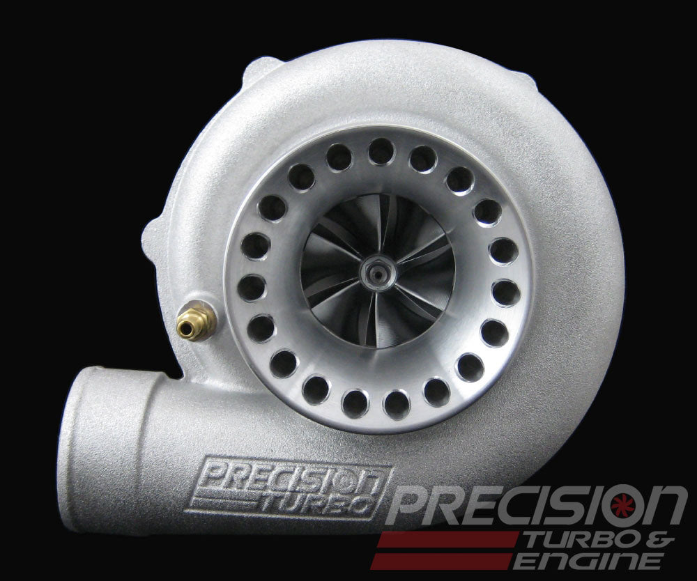 Gen1 Pt5862 Jb E Cc W/ Buick 3-Bolt Inlet .63 A/R Precision Turbo Part # 10702007569 - Mammoth Racing -