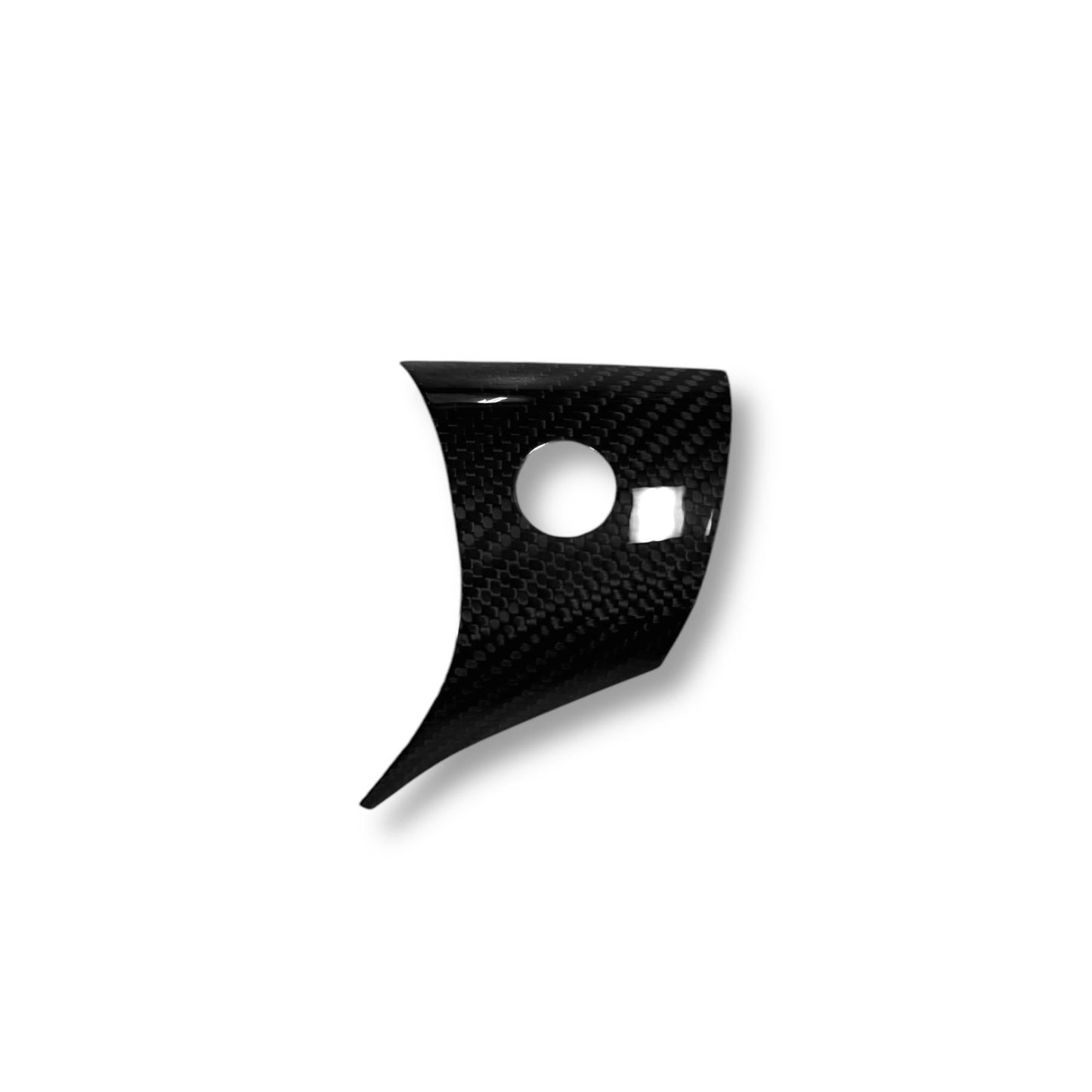 Tesla Model 3 & Y Carbon Fiber Steering Wheel Accents | Palenon Performance