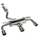 Remark 2023+ Toyota GR Corolla Elite Spec Cat-Back Exhaust w/ Outer Polished & Center Burned TI Tips - My Store