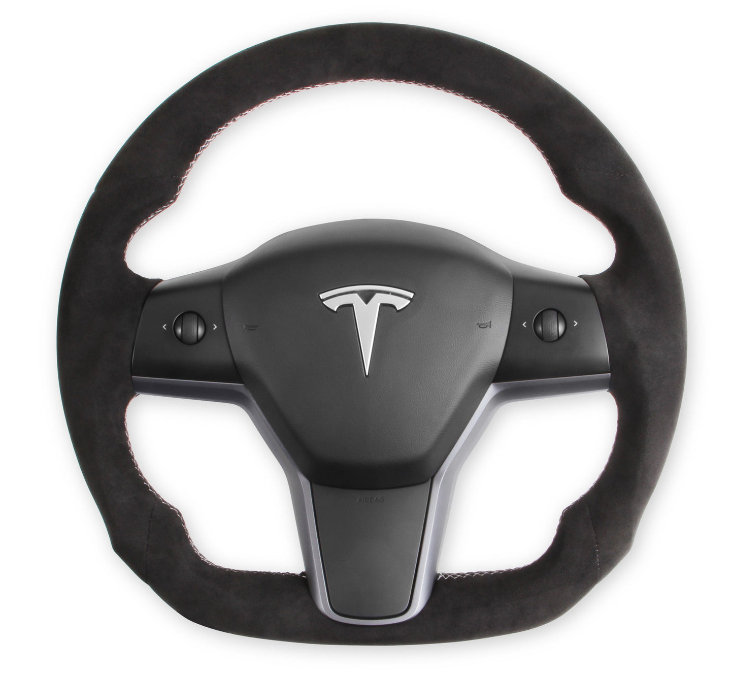 Rekudo Rk950-02 Alcantera Steering Wheel  2017-2021 Tesla Model 3 or 2020-2021 Tesla Model Y - My Store