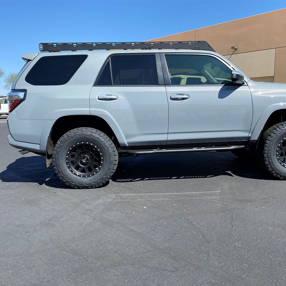 Roof Racks, Toyota 4runner, Modular Roof Rack W/ CUT OUT FOR 40" Light Bar, Black, 5TH GEN - My Store