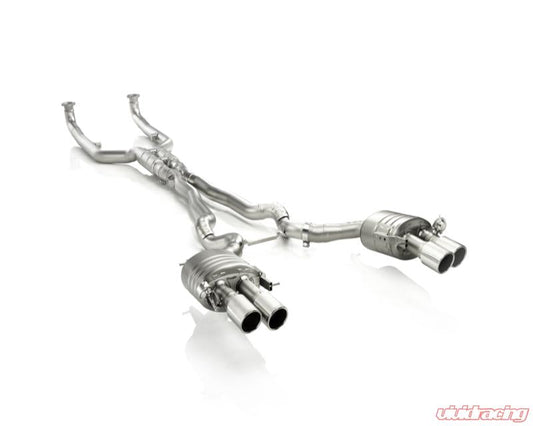 Akrapovic 14-17 Audi RS7 Sportback (C7) Evolution Line Cat Back (Titanium) w/ Carbon Tips