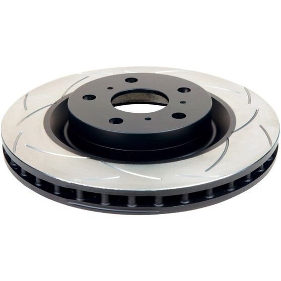 DBA Mitsubishi 07+ Triton ML/MN / 09-14 Challenger PB/PC Front T2 Slotted 4x4 Survival Series Rotor - Mammoth Racing -