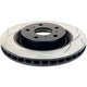 DBA Mitsubishi 07+ Triton ML/MN / 09-14 Challenger PB/PC Front T2 Slotted 4x4 Survival Series Rotor - Mammoth Racing -