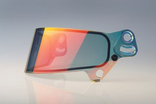 Bell Helmet SE07 3mm Replacement Shield Multi Layer Red Chrome - My Store