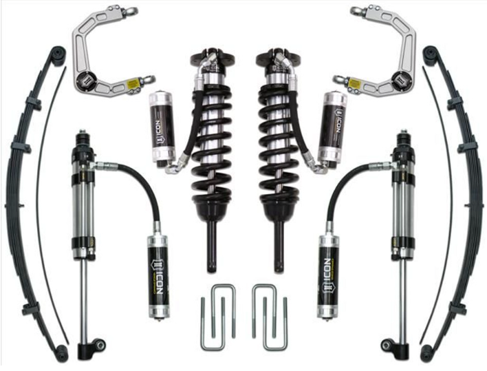 Icon 95.5-04 Toyota Tacoma 0-3in Stage 5 Suspension System w/Tubular Uca - Mammoth Racing -