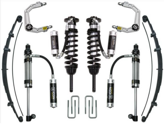 Icon 95.5-04 Toyota Tacoma 0-3in Stage 5 Suspension System w/Tubular Uca - Mammoth Racing -