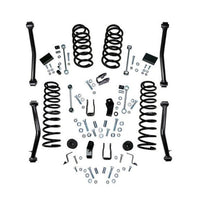 18-19 Jeep Wrangler JL 2 Door 4in Dual Rate Coil Lift Kit - Incl Rubicon w/ Shock Extensions - Mammoth Racing -