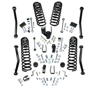 Superlift 18-20 Jeep Wrangler JL 2 Door 4in Dual Rate Coil Lift Kit w/ Superlift Shadow Shocks - Mammoth Racing -
