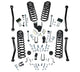 Superlift 18-20 Jeep Wrangler JL 2 Door 4in Dual Rate Coil Lift Kit w/ Superlift Shadow Shocks - Mammoth Racing -