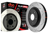 DBA 2018 Kia Stinger w/ Brembo Brakes Front T-Slot T3 4000 Series Slotted Rotor - Mammoth Racing -