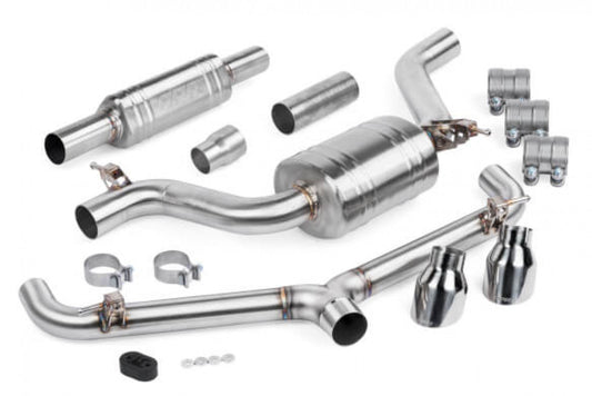 APR Exhaust - Catback System W/ Front Muffler - Mk7 GTI TCR - My Store