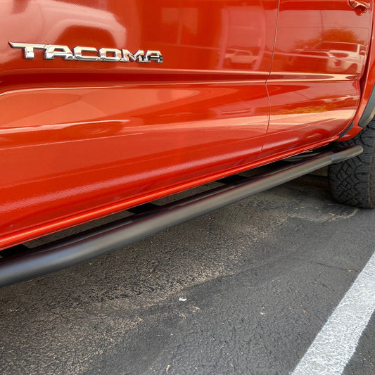 Sliders, Toyota Tacoma, W/ TOP Plates. Raw, 2010-21