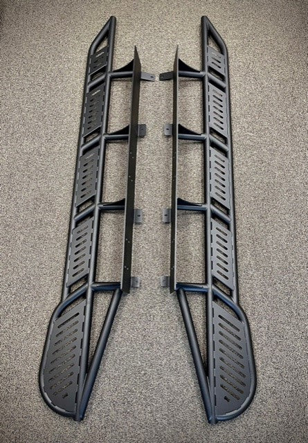 Sliders, Toyota Tundra, W/ TOP Plates, Raw, 2007-21 - My Store