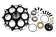 Weld Magnum Hub - Straight Shaft 13in./15in. - Black - Mammoth Racing -