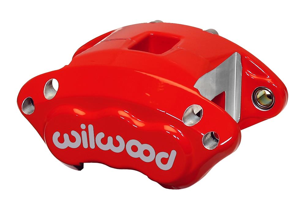 Wilwood Caliper-D154-Red 2.50in Piston 1.04in Disc - Mammoth Racing -