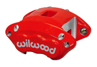 Wilwood Caliper-D154-Red 2.50in Piston 1.04in Disc - Mammoth Racing -