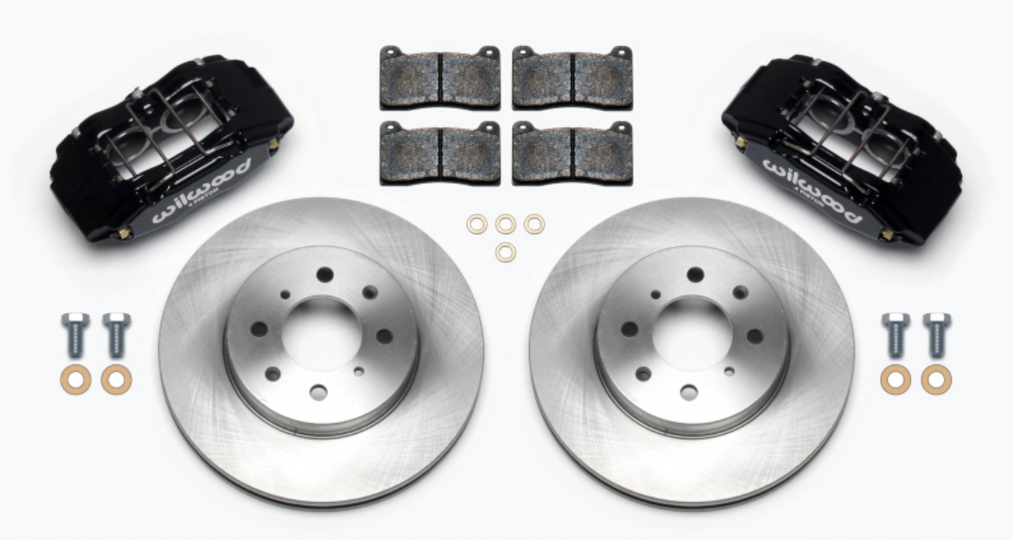 Wilwood Dpha Front Caliper & Rotor Kit Honda / Acura w/ 262mm OE Rotor - Mammoth Racing -