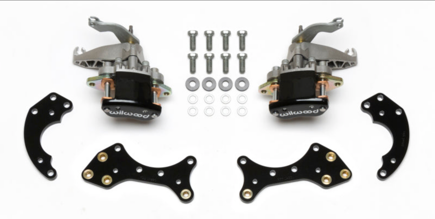 Wilwood P/S Retrofit Kit w/MC4 P-Brake Forged Dynalite Pro Street 12.19in Rear Kits - My Store