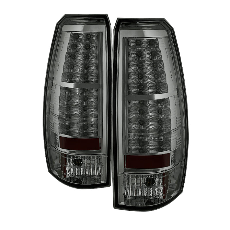 Spyder Chevy Avalanche 07-13 LED Tail Lights Smoke ALT-YD-CAV07-LED-SM - Mammoth Racing -
