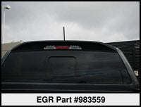 EGR 19-20 Ford Ranger Super Crew Rear Cab Truck Spoiler - Matte Black - Mammoth Racing -