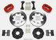 Wilwood Forged Dynalite Front Hat Kit 12.19in Red 90-99 Civic w/240 mm Disc - My Store