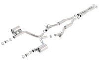 Borla 15-16 Dodge Challenger SRT 392 S-Type Catback Exhaust Single Split Rear Exit (No Tip) - My Store