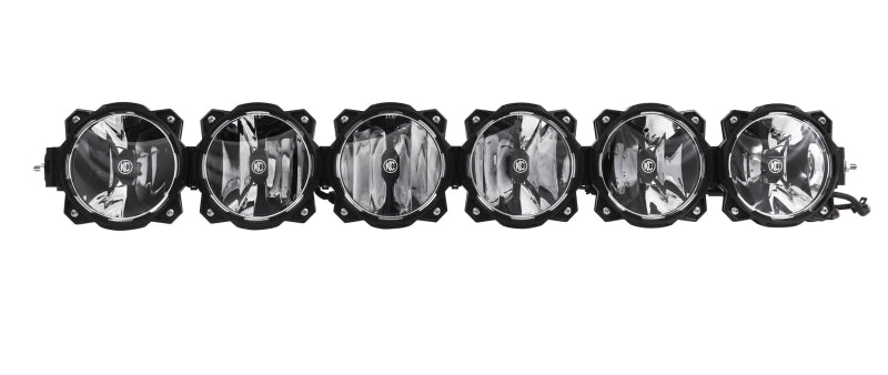 KC HiLiTES Universal 39in. Pro6 Gravity LED 6-Light 120w Combo Beam Light Bar (No Mount) - Mammoth Racing -