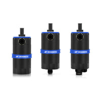 Mishimoto Universal Baffled Oil Catch Can - Blue - Mammoth Racing -