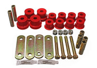 Energy Suspension 67-81 Chevrolet Camaro Red Heavy Duty Shackle Set (Includes Hardware) - Mammoth Racing -