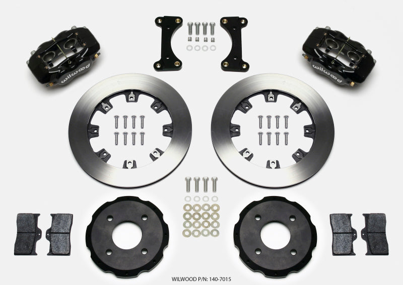 Wilwood Forged Dynalite Front Hat Kit 12.19in 2002 Mitsubishi Lancer - My Store