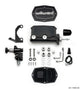 Wilwood Compact Tandem M/C - 15/16in Bore w/RH Bracket and Valve (Pushrod) - Black - My Store