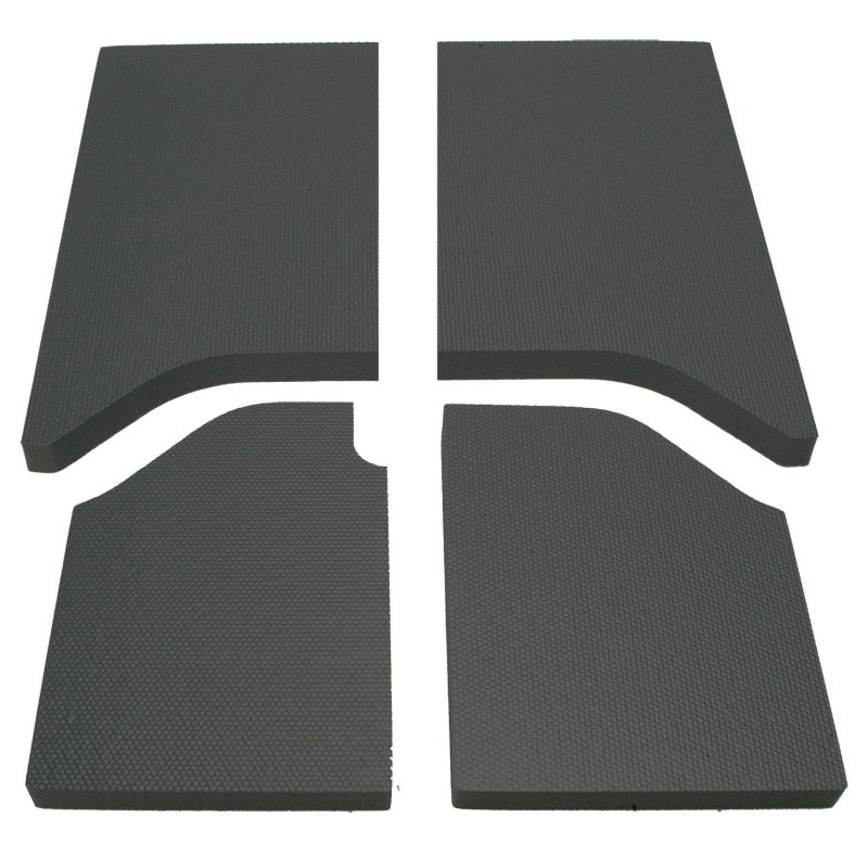 DEI 11-18 Jeep Wrangler JK 2-Door Headliner Black 4 Piece - Mammoth Racing -