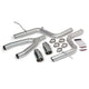 Banks Power 14 Jeep Grand Cherokee 3.0L Diesel Monster Exhaust Sys - SS Single Exhaust w/ Chrome Tip - Mammoth Racing -