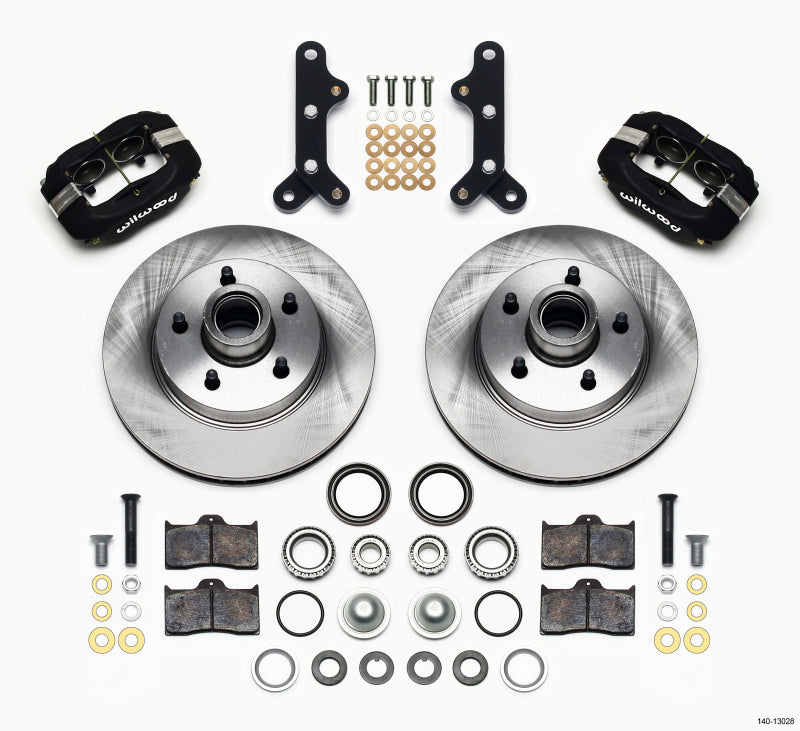Wilwood Forged Dynalite Front Kit 11.88in 1 PC Rotor&Hub Buick Rivera 1964-65 - Mammoth Racing -