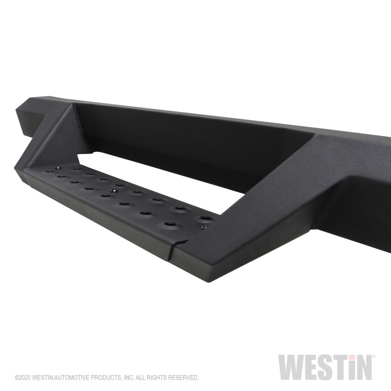 Westin 2020 Jeep Gladiator HDX Drop Nerf Step Bars - Textured Black - Mammoth Racing -