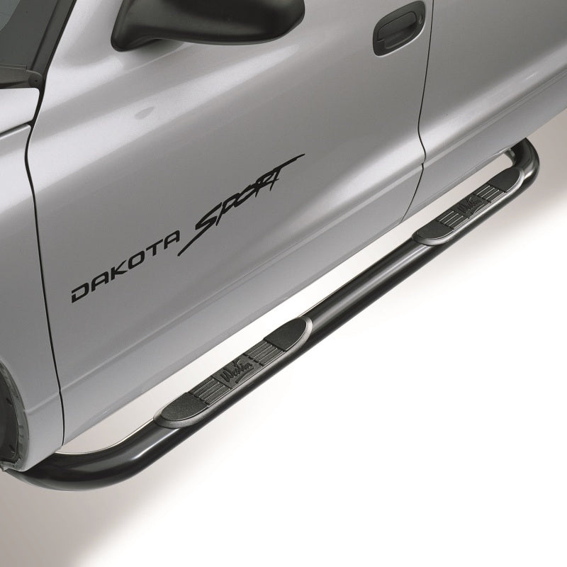 Westin 1997-2004 Dodge Dakota Club Cab Signature 3 Nerf Step Bars - Black - Mammoth Racing -