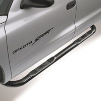 Westin 1997-2004 Dodge Dakota Club Cab Signature 3 Nerf Step Bars - Black - Mammoth Racing -