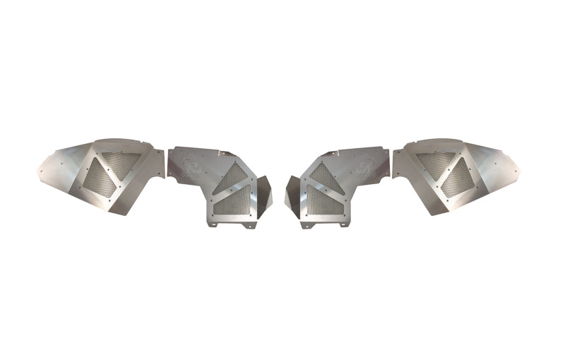 Fishbone Offroad 2018+ Jeep Wrangler JL Front Pair Aluminum Raw Inner Fenders - Mammoth Racing -